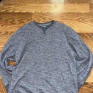 Weatherproof Men's Heathered Gray Crewneck Sweater